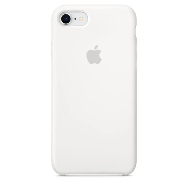 Силиконовый чехол Apple Silicone Case White (MQGL2) для iPhone SE 3 | SE 2 | 8 | 7