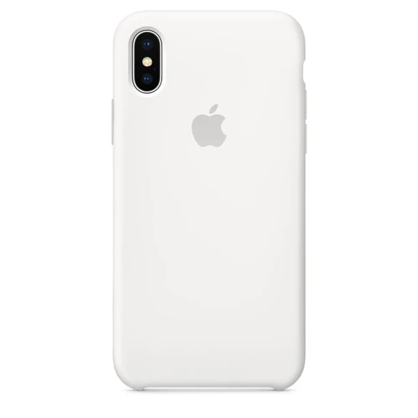 Силіконовий чохол Apple Silicone Case White (MQT22) для iPhone X