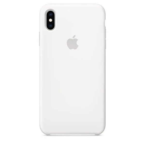 Силіконовий чохол Apple Silicone Case White (MRW82) для iPhone XS | X