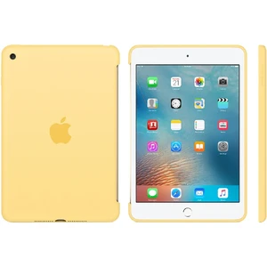 Силиконовый чехол Apple Silicone Case Yellow (MM3Q2) для iPad mini 4 - Фото 5