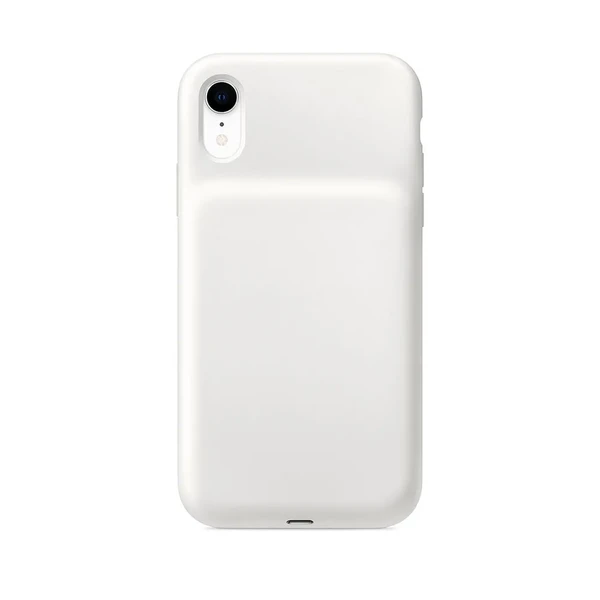 Чохол-акумулятор Baseus Liquid Silicone Smart Power White для iPhone XR