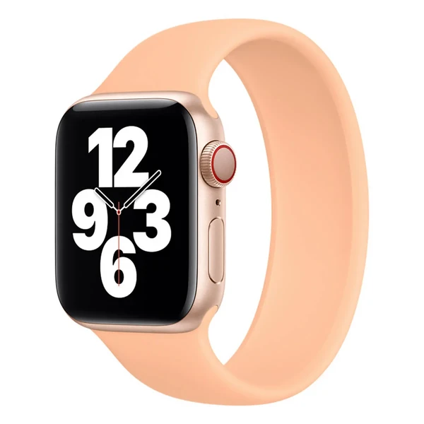 Силиконовый монобраслет Apple Solo Loop Cantaloupe для Apple Watch 41mm | 40mm | 38mm (MJG83) Размер 5 в Харькове