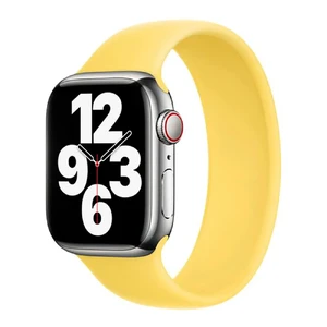 Силиконовый монобраслет Apple Solo Loop Lemon Zest (MN2H3) для Apple Watch 41mm | 40mm | 38mm Размер 2 MN2H3 - Фото 1