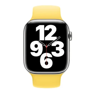 Силиконовый монобраслет Apple Solo Loop Lemon Zest (MN3V3) для Apple Watch Ultra 49mm | 45mm | 44mm | 42mm Размер 5 - Фото 2
