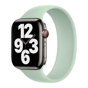 Силіконовий монобраслет Apple Solo Loop Mineral Green (MN4A3) для Apple Watch Ultra 49mm | 45mm | 44mm | 42mm Розмір 6 MN4A3 - Фото 1
