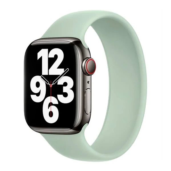 Силиконовый монобраслет Apple Solo Loop Mineral Green (MN2V3) для Apple Watch 41mm | 40mm | 38mm Размер 4