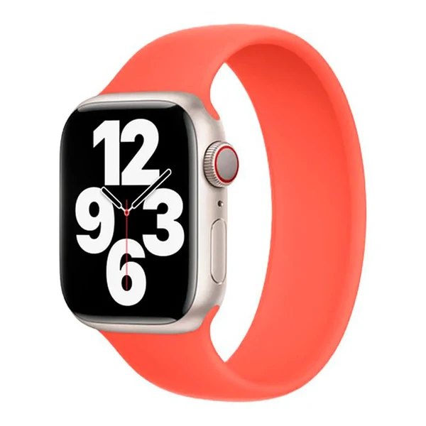 Силиконовый монобраслет Apple Solo Loop Nectarine (MN3T3) для Apple Watch 41mm | 40mm | 38mm Размер 9 в Сумах