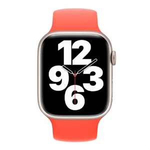 Силиконовый монобраслет Apple Solo Loop Nectarine (MN573) для Apple Watch Ultra 49mm | 45mm | 44mm | 42mm Размер 7 - Фото 2