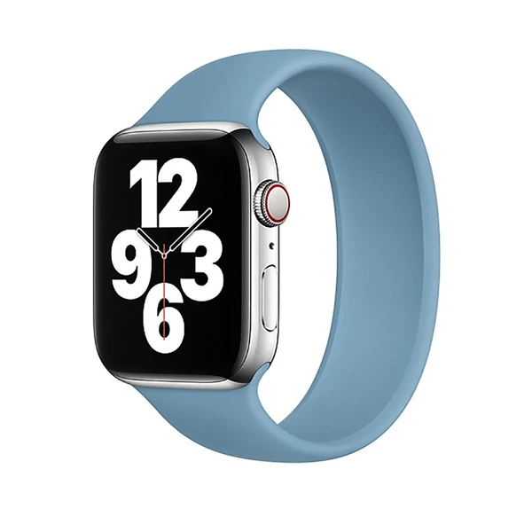 Силиконовый монобраслет Apple Solo Loop Northern Blue для Apple Watch Ultra 49mm | 45mm | 44mm | 42mm (MYXJ2) Размер 9 в Луцке