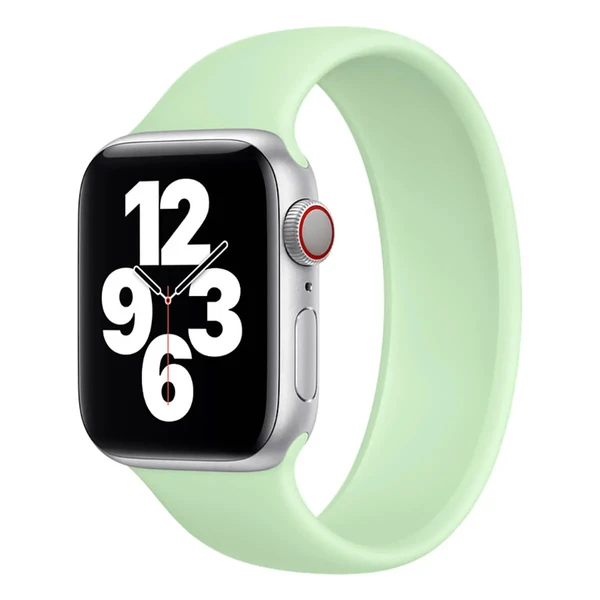 Силиконовый монобраслет Apple Solo Loop Pistachio для Apple Watch 41mm | 40mm | 38mm (MJGM3) Размер 8