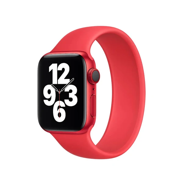 Силиконовый монобраслет Apple Solo Loop (PRODUCT) Red для Apple Watch 41mm | 40mm | 38mm (MYP72) Размер 9