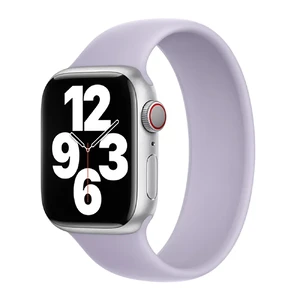 Силиконовый монобраслет Apple Solo Loop Purple Fog для Apple Watch Ultra 49mm | 45mm | 44mm | 42mm (MQWR3) Размер 8 MQWR3 - Фото 1