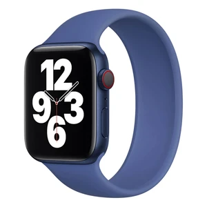 Силиконовый монобраслет Apple Solo Loop Tomales Blue для Apple Watch Ultra 49mm | 45mm | 44mm | 42mm (MJHL3) Размер 4 MJHL3 - Фото 1