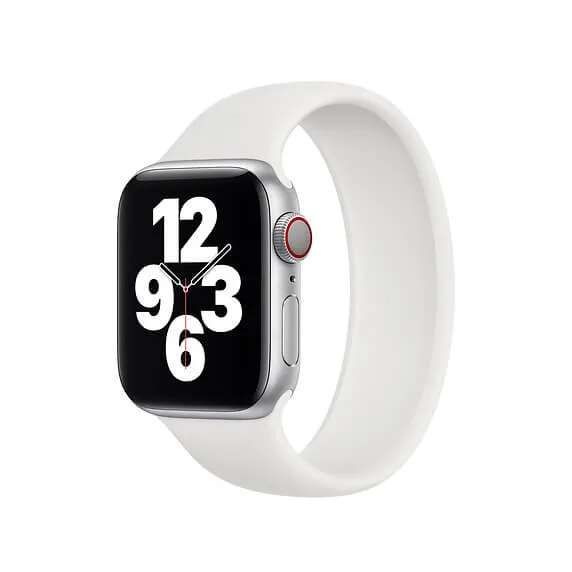 Силиконовый монобраслет Apple Solo Loop White для Apple Watch 41mm | 40mm | 38mm (MYNR2) Размер 5 в Сумах