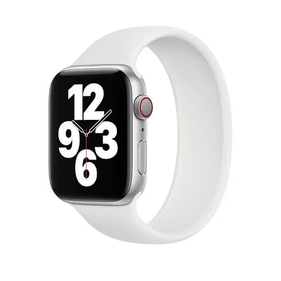 Силиконовый монобраслет Apple Solo Loop White для Apple Watch Ultra 49mm | 45mm | 44mm | 42mm (MYTH2) Размер 11 в Виннице