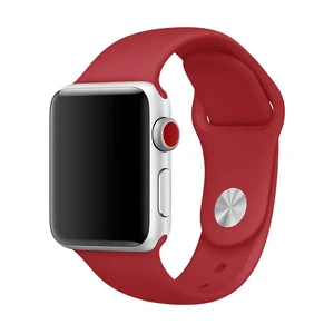 Ремінець Apple 41mm | 40mm | 38mm (PRODUCT) RED Sport Band S | M & M | L (MLD82 | MQXD2) для Apple Watch - Фото 7