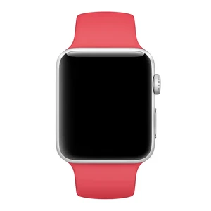 Ремешок Apple 42mm/44mm Red Raspberry Sport Band S/M&M/L (MRGW2) для Apple Watch Series 5/4/3/2/1 - Фото 2