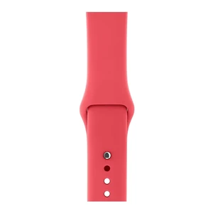 Ремешок Apple 42mm/44mm Red Raspberry Sport Band S/M&M/L (MRGW2) для Apple Watch Series 5/4/3/2/1 - Фото 3