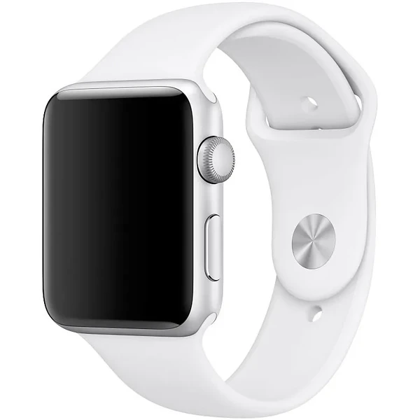 Ремінець Apple Ultra 49mm | 45mm | 44mm | 42mm White Sport Band S | M & M | L (MJ4M2) для Apple Watch