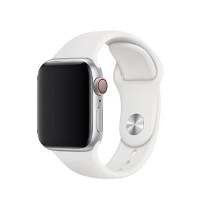Ремінець Apple Sport Band S | M і M | L White (MTP52) для Apple Watch 41mm | 40мм | 38mm  (Відкрита упаковка)