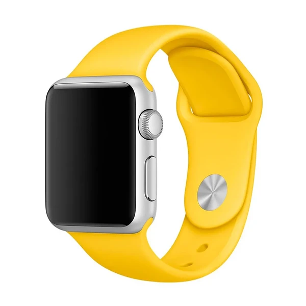Ремешок Apple 41mm | 40mm | 38mm Yellow Sport Band S | M&M | L (MM7X2) для Apple Watch в Тернополе