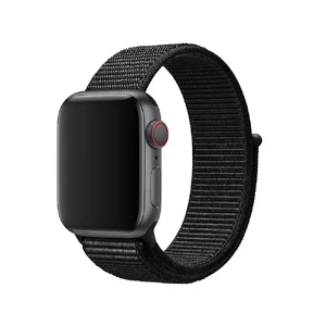 Ремінець Apple Sport Loop Black (MQVX2 | MTLT2) для Apple Watch 41mm | 40mm | 38mm MQVX2/MTLT2 - Фото 1