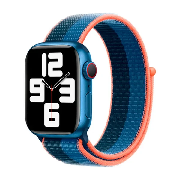 Ремешок Apple Sport Loop Blue Jay | Abyss Blue (MN5Q3) для Apple Watch Ultra 49mm | 45mm | 44mm | 42mm Series