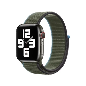 Ремешок Apple Sport Loop Inverness Green для Apple Watch 41mm | 40mm | 38mm Series  (MYA12) MYA12 - Фото 1