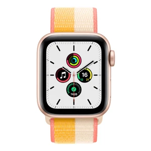 Ремінець Apple Sport Loop Maize | White (ML2N3) для Apple Watch 41mm | 40mm | 38mm Series - Фото 2