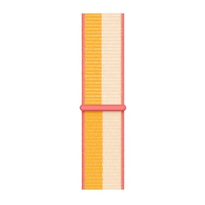 Ремешок Apple Sport Loop Maize | White (ML2Y3) для Apple Watch Ultra 49mm | 45mm | 44mm | 42mm Series - Фото 3