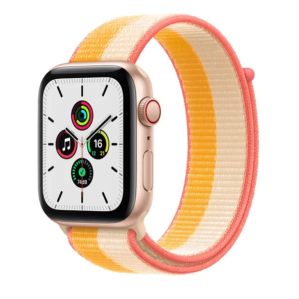 Ремешок Apple Sport Loop Maize | White (ML2Y3) для Apple Watch Ultra 49mm | 45mm | 44mm | 42mm Series