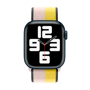 Ремінець Apple Sport Loop Oat Milk | Lemon Zest (MN5L3) для Apple Watch 41mm 40мм | 38mm - Фото 2