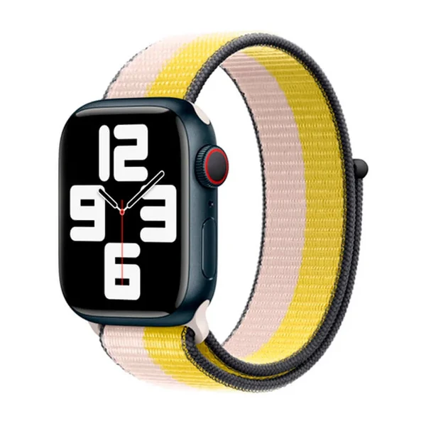 Ремешок Apple Sport Loop Oat Milk | Lemon Zest (MN5T3) для Apple Watch Ultra 49mm | 45mm | 44mm | 42mm Series