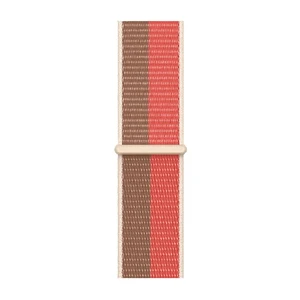 Ремешок Apple Sport Loop Pink Pomelo | Tan (ML2P3) для Apple Watch 41mm | 40mm | 38mm Series - Фото 3