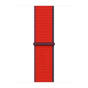 Ремешок Apple Sport Loop (PRODUCT)RED (MG443) для Apple Watch 41mm | 40mm | 38mm Series - Фото 3