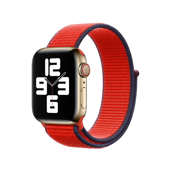 Ремешок Apple Sport Loop (PRODUCT) Red для Apple Watch 42 | 44mm Series  (MG463) в Виннице