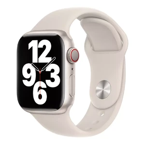 Ремешок Apple Starlight Sport Band (MPLR3) для Apple Watch 41mm | 40mm | 38mm | 42mm (M/L) MPLR3 - Фото 1