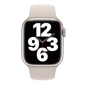 Ремешок Apple Starlight Sport Band (MPLR3) для Apple Watch 41mm | 40mm | 38mm | 42mm (M/L) - Фото 2