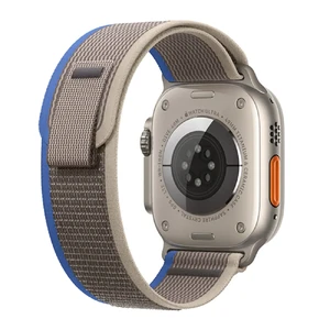 Ремінець Apple Trail Loop Blue/Gray для Apple Watch Ultra 49mm Ultra 49mm | 45mm | 44mm | 42mm Розмір S/M (MQEJ3) - Фото 2