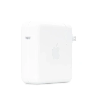 Мережевий зарядний пристрій Apple USB-C Power Adapter 96W (MX0J2) для MacBook + EU адаптер - Фото 2