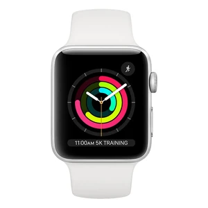 Смарт-годинник Apple Watch Series 3 42mm GPS Silver Aluminum Case White Sport Band (MTF22) Офіційний UA - Фото 2