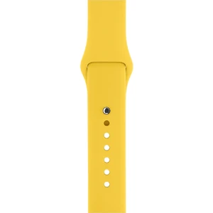 Ремінець Apple 41mm | 40mm | 38mm Yellow Sport Band S | M & M | L (MM7X2) для Apple Watch - Фото 3