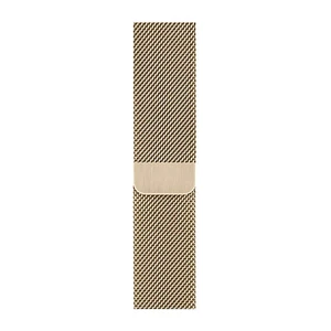Смарт-часы Apple Watch Series 6 GPS + Cellular, 44mm Silver Stainless Steel Case with Gold Milanese Loop (M0GF3 | M0GW3) - Фото 3