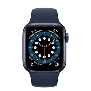 Смарт-часы Apple Watch Series 6 GPS, 40mm Blue Aluminum Case with Deep Navy Sport Band (MG143UL/A) Официальный UA - Фото 2