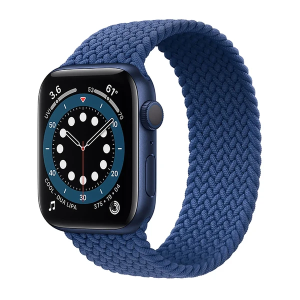 Смарт-часы Apple Watch Series 6 GPS, 44mm Blue Aluminium Case with Atlantic Blue (M02G3)