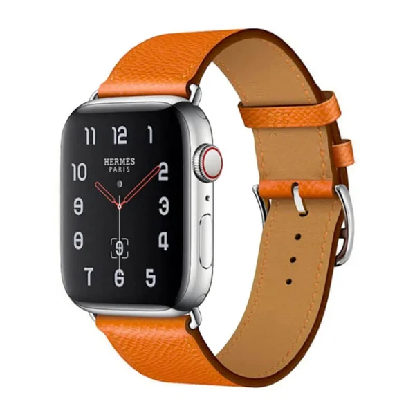 Смарт-годинник Apple Watch Hermes Series 4 40mm GPS + LTE Stainless Steel Case Feu Epsom Single Tour (H077058CJ9J) у Броварах