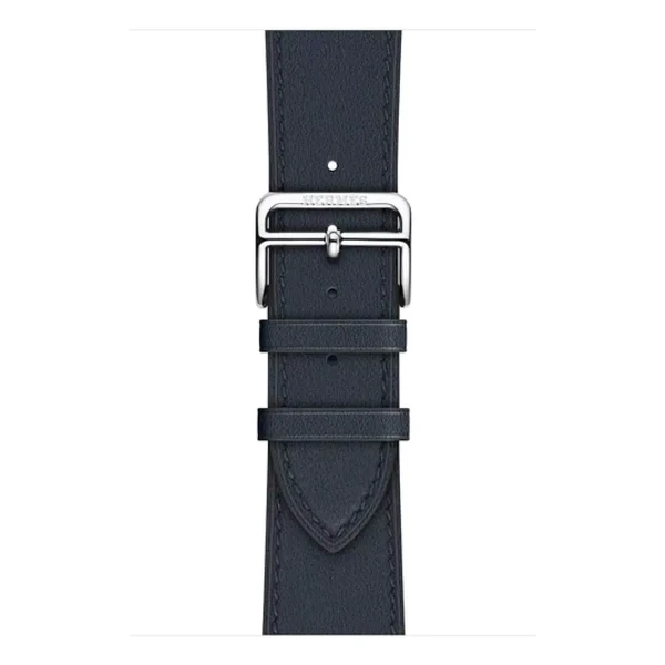 Смарт-годинник Apple Watch Hermes Series 4 44mm GPS + LTE Stainless Steel Case Bleu Indigo Swift Leather Single Tour (MU6W2)