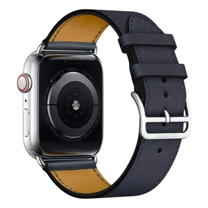 Смарт-часы Apple Watch Hermes Series 4 44mm GPS+LTE Stainless Steel Case Bleu Indigo Swift Leather Single Tour (MU6W2) - Фото 3