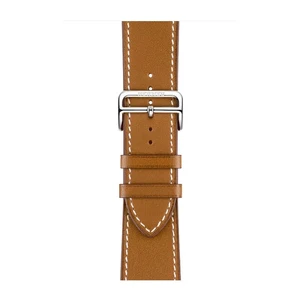 Смарт-годинник Apple Watch Hermes Series 4 44mm GPS + LTE Stainless Steel Case Fauve Barenia Leather Single Tour Deployment Buckle (MU6T2) MU6T2 - Фото 1