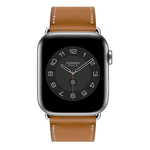 Смарт-годинник Apple Watch Hermes Series 4 44mm GPS + LTE Stainless Steel Case Fauve Barenia Single Tour (MU6V2) - Фото 2